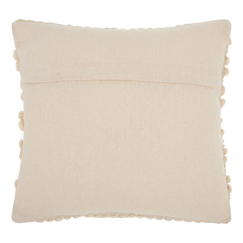 Mina Victory Striped Throw Pillow With Texture