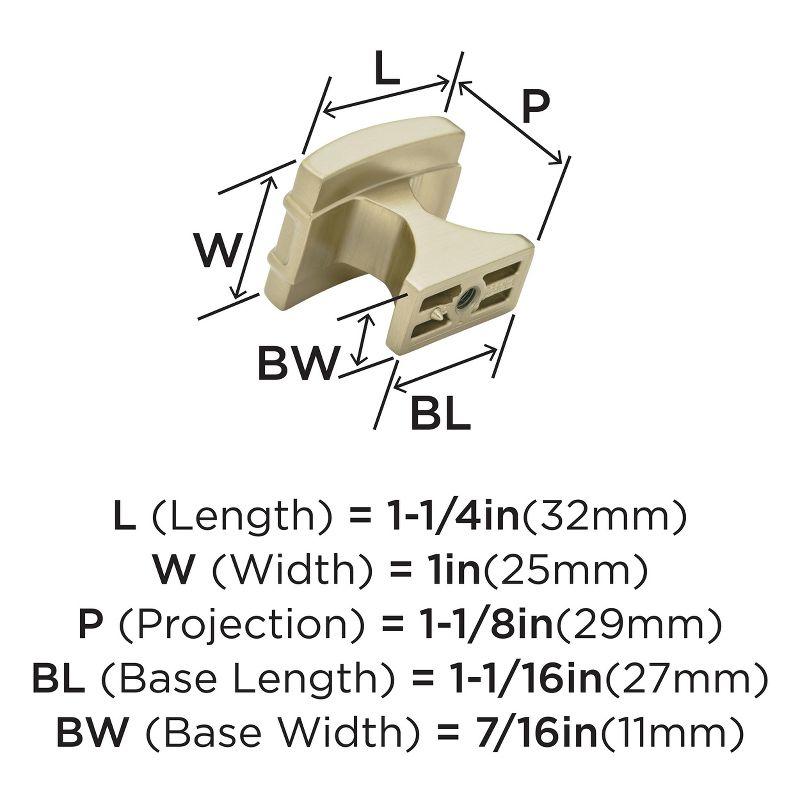 Davenport Rectangle Knob