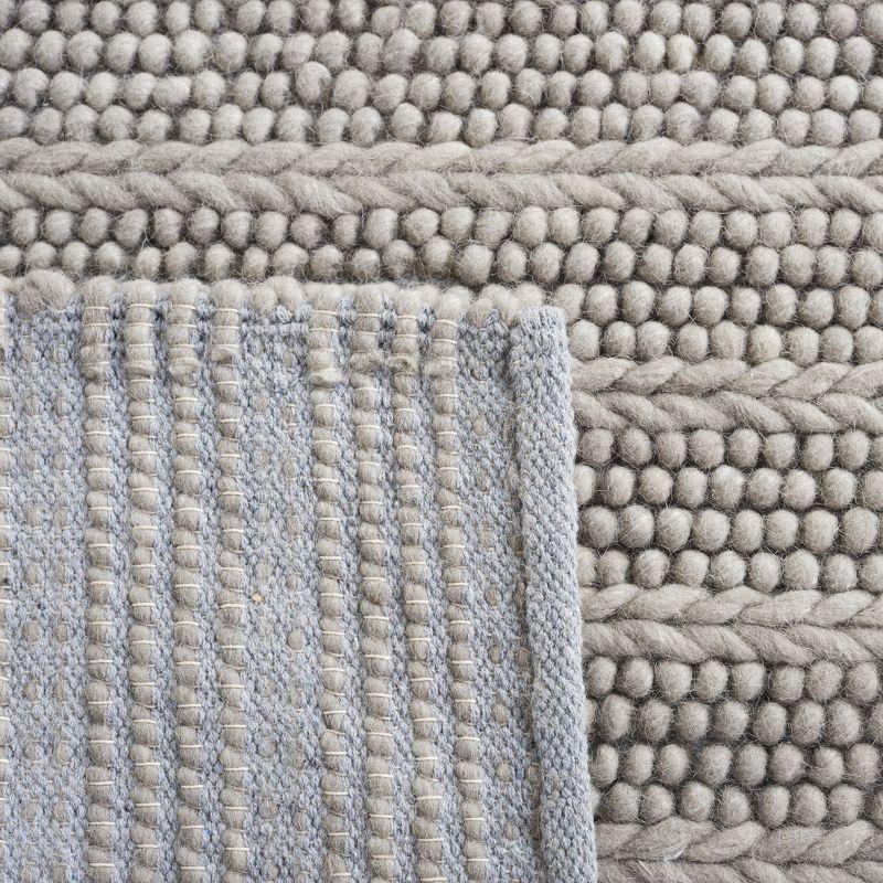 Natura NAT280 Flat Weave Indoor Area Rug - Grey - 8'x10' - Safavieh