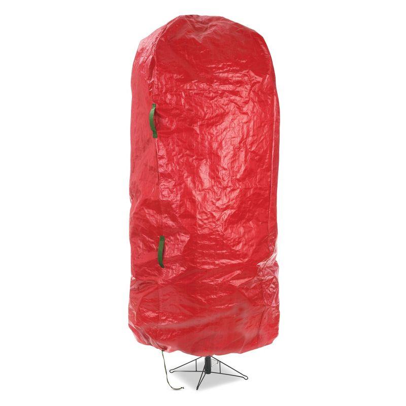 Large Red Polypropylene Standing Christmas Tree Storage Bag