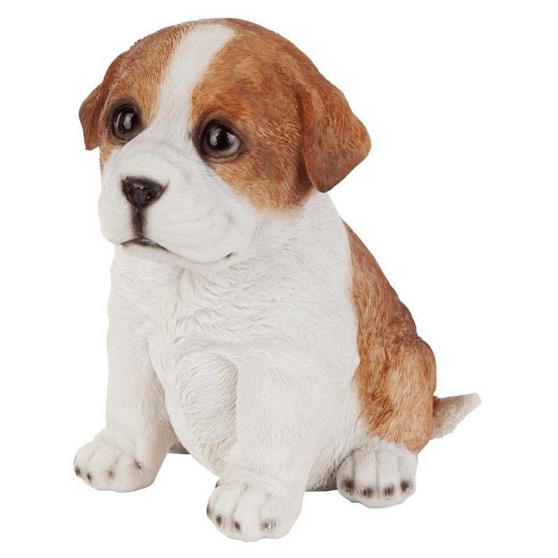 Bulldog Puppy Partner Collectible Dog Statue