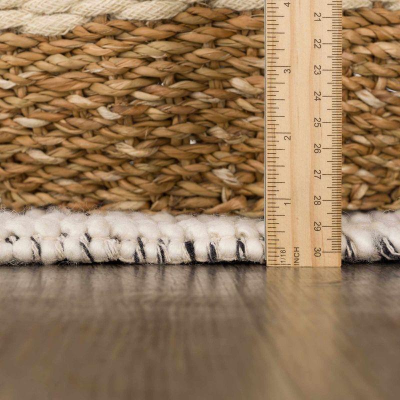 Hauteloom Rectangle Area Rug   Ivory