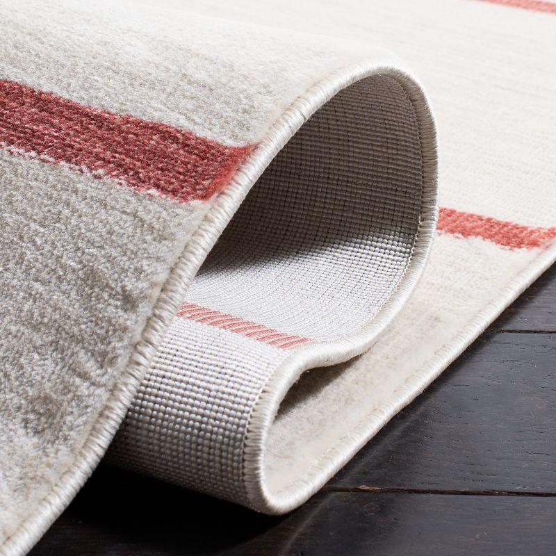 Orwell ORW391 Power Loomed Indoor Area Rug - 9'x12' - Ivory/Rust - Safavieh