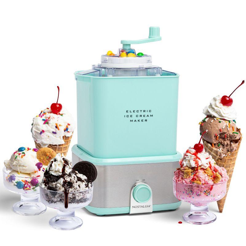 Nostalgia Nostalgia Electric Ice Cream Maker With Candy Crusher