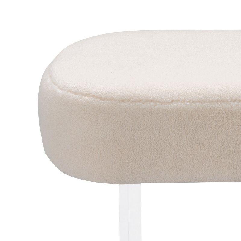 Lucelia Upholstered Ottoman