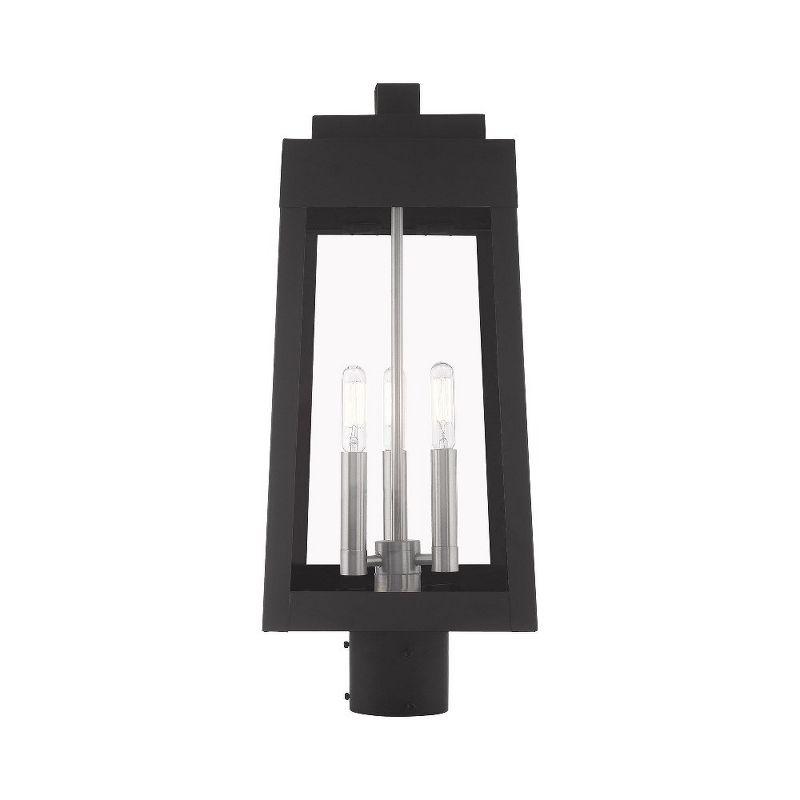 Livex Lighting Oslo 3 - Light Post Light in  Black