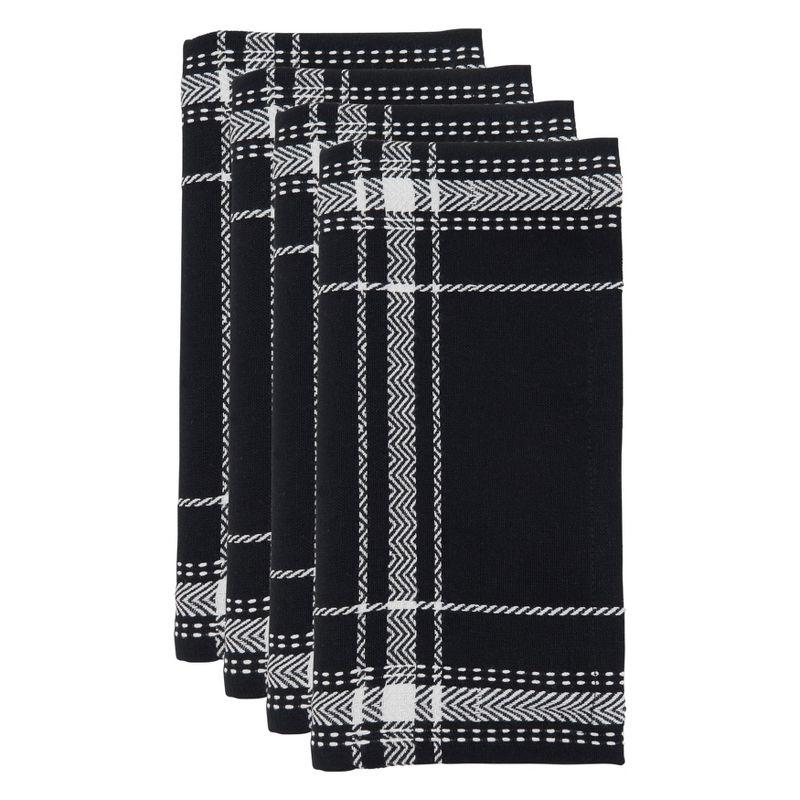 Theodulus Cotton Plaid Square Napkin (Set of 4)