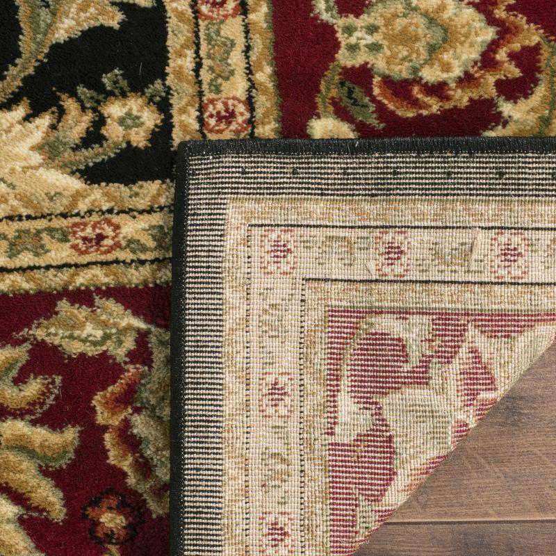 Lyndhurst LNH212 Power Loomed Runner Rug - Black/Red - 2'3"x22' - Safavieh