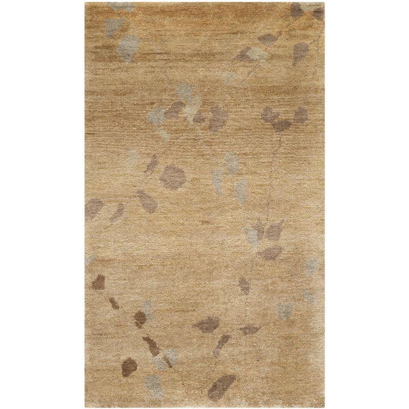 Martha Stewart 100% Wool Pile Floral Rug