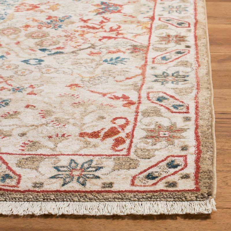 Kashan KSN301 Power Loomed Area Rug - Ivory/Ivory - 9'x12'6" - Safavieh
