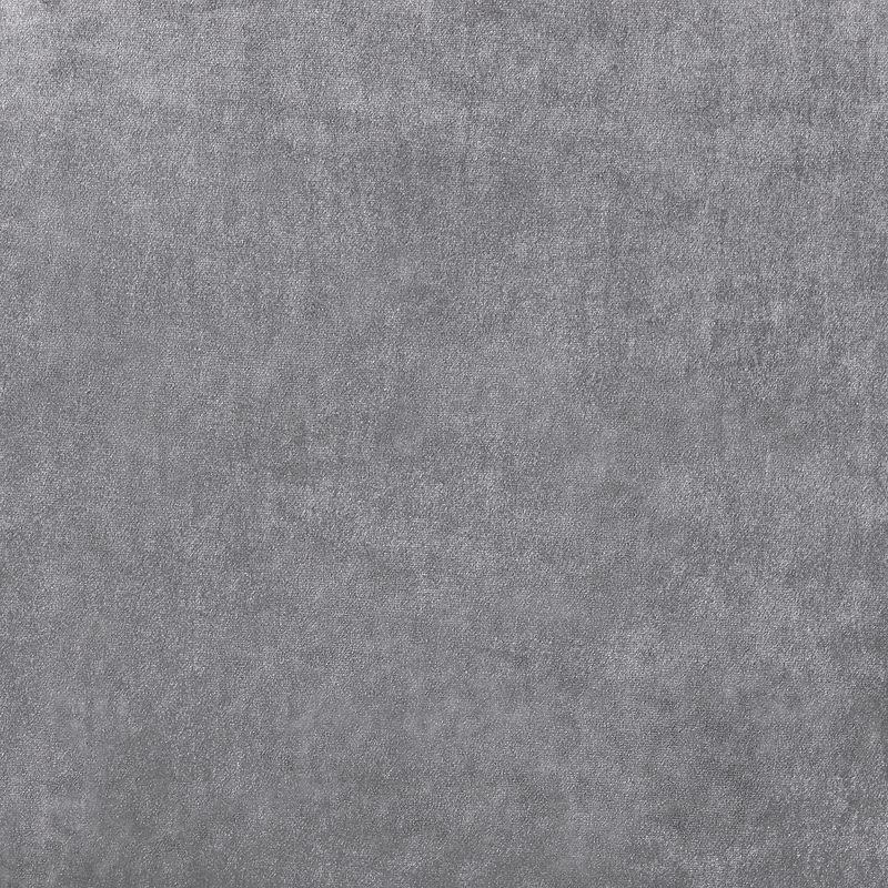 Set of 2 96"x54" Velvet Heavyweight Grommet Top Window Curtain Panel Gray: Light Filtering, Polyester, Exclusive Home