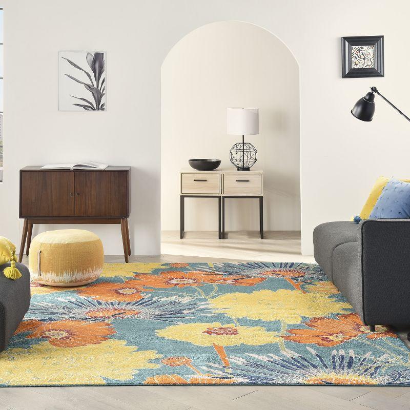 Nourison Allur Oversized Flowers Indoor Area Rug