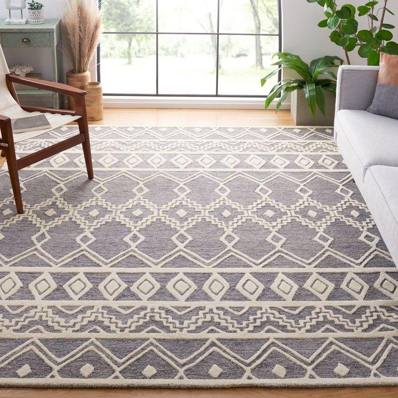 Abstract ABT851 Hand Tufted Area Rug  - Safavieh