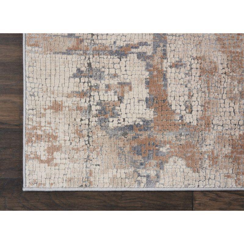 Nourison Rustic Textures Contemporary Indoor Area Rug Beige/Grey 7'10" x 10'6"