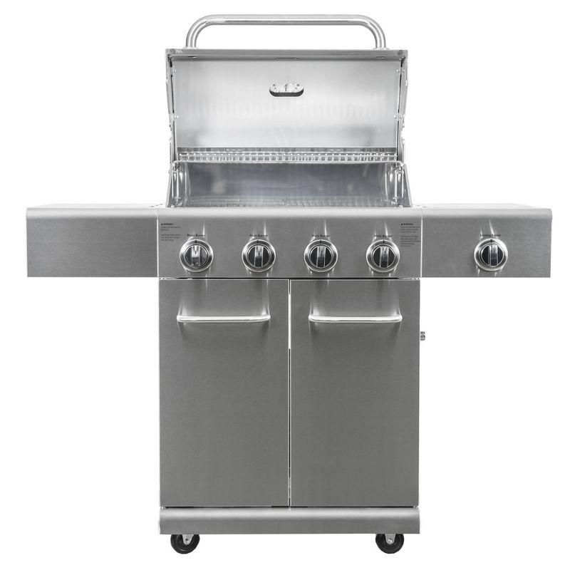 Kenmore 4 - Burner Free Standing Liquid Propane 52000 BTU Gas Grill with Cabinet