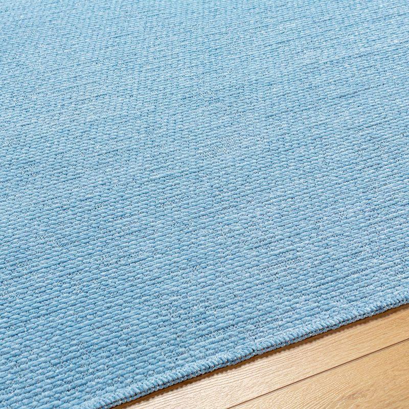 Mark & Day Tobey 5'3"x7' Rectangle Washable Woven Indoor Area Rugs Pale Blue