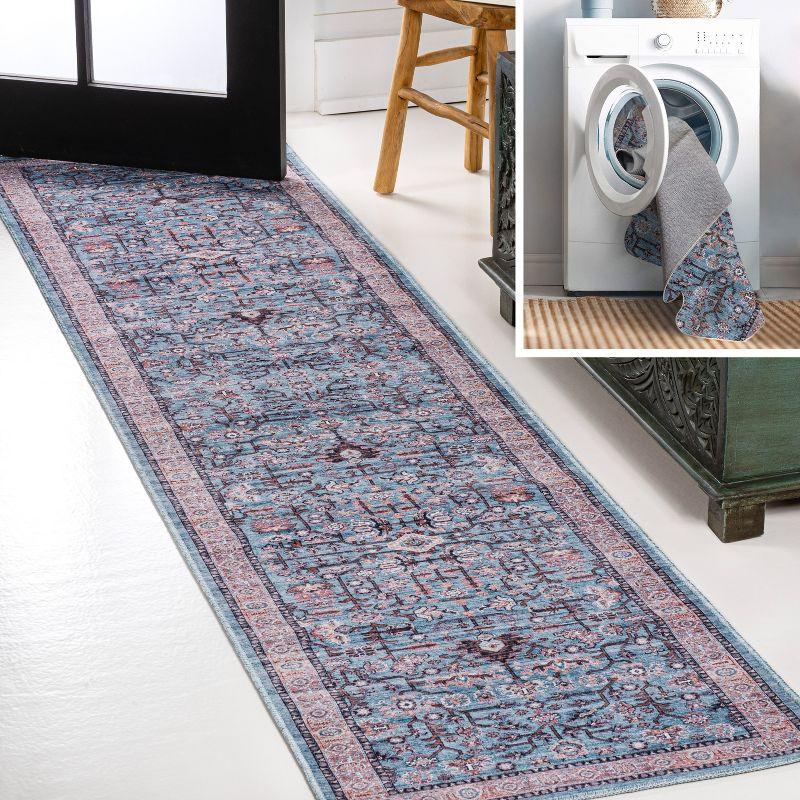 Kemer All-Over Persian Washable Area Rug - JONATHAN Y