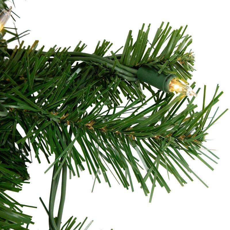 Northlight Seasonal Pre-Lit Dakota Red Pine Artificial Christmas Garland