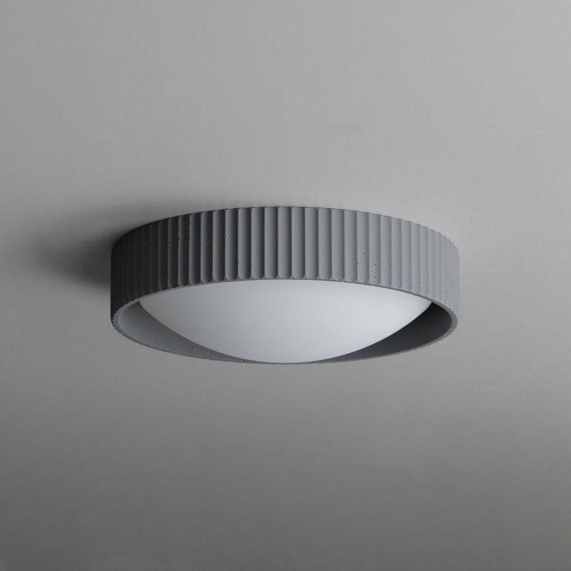 ET2 Lighting Souffle 1 - Light Flush Mount in  Gray