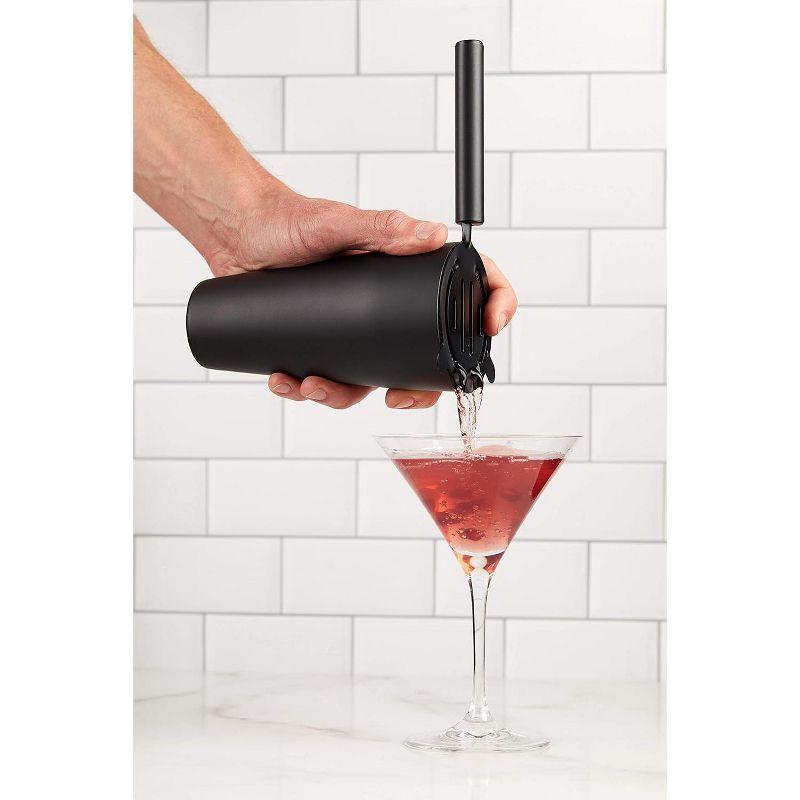 8-Piece Cocktail Shaker Set with Stand