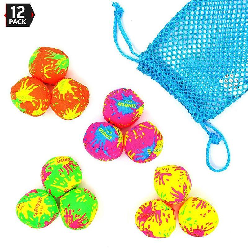 Big Mo's Toys Neon Splash Balls - Pack of 12