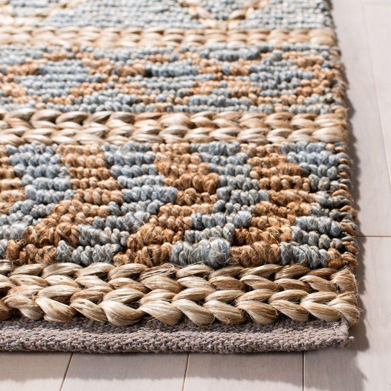 Sand & Stable™ Phippsburg Geometric Handwoven Natural/Blue Area Rug