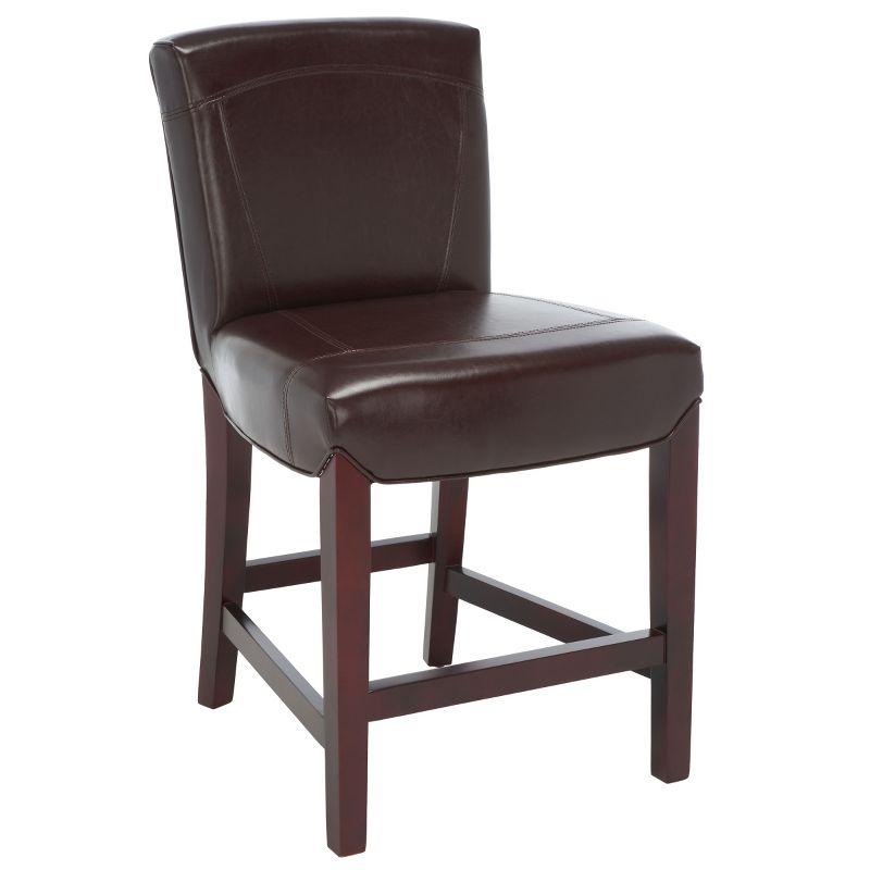 Ken Counter Stool - HUD8202 - Brown - Safavieh