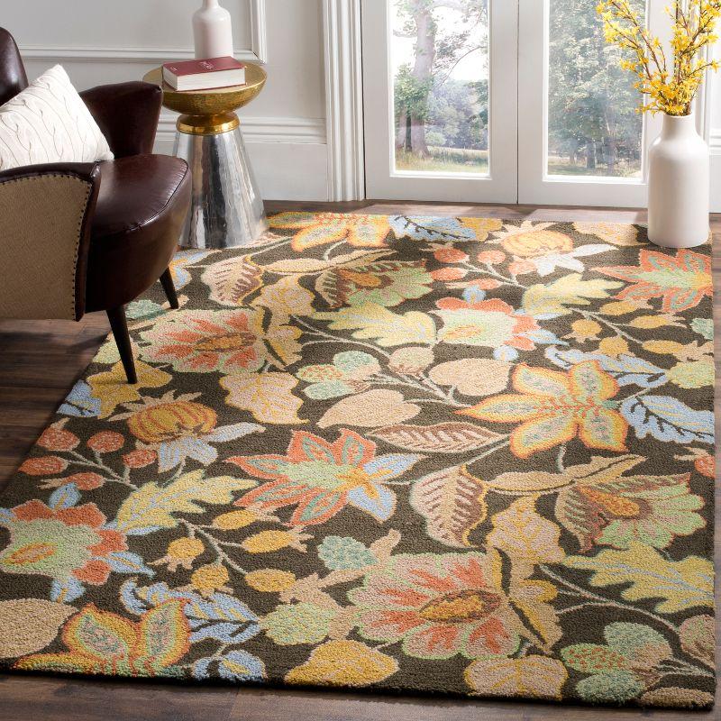 Blossom BLM863 Hand Hooked Area Rug  - Safavieh