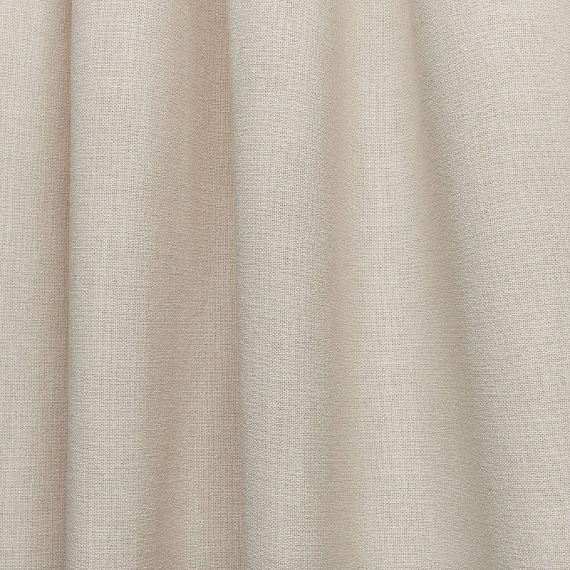 Nicole Miller New York Peterson Cotton Blend Tuxedo Tab Top Light Filtering Curtain Panels (Set of 2)