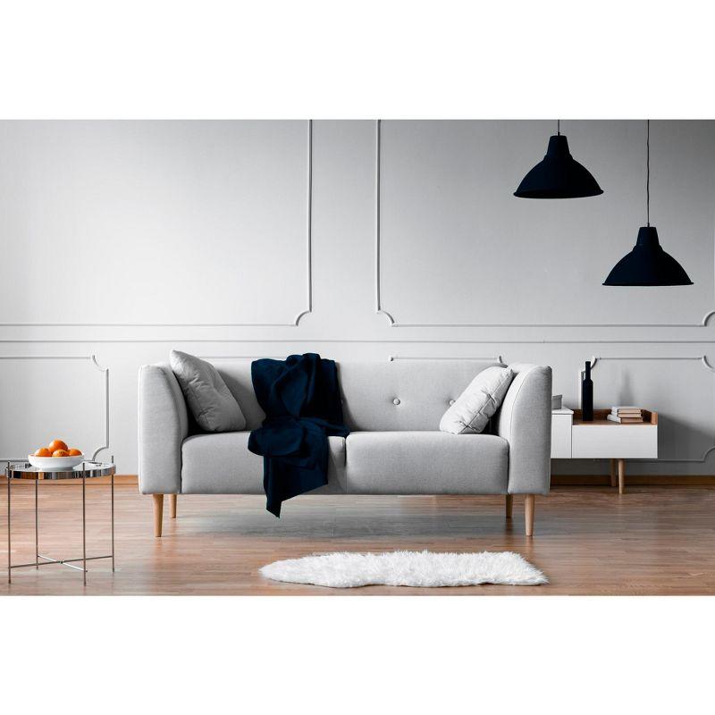 Imperial Home Cozy Comfort 50 x 60 Inch Cozy Fleece Throw Blanket (Set of 12)