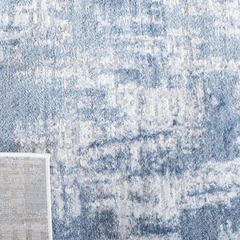 Amelia ALA786 Power Loomed Accent Rug - Ivory/Blue - 3'x5' - Safavieh.