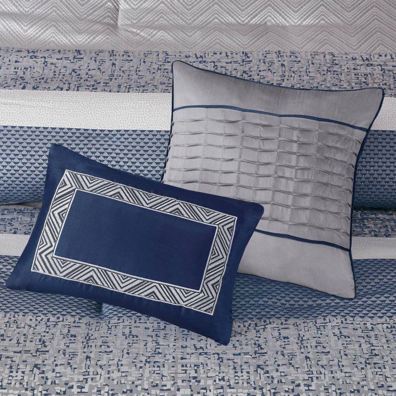 Madison Park Rhapsody 7 Piece Jacquard Comforter Set
