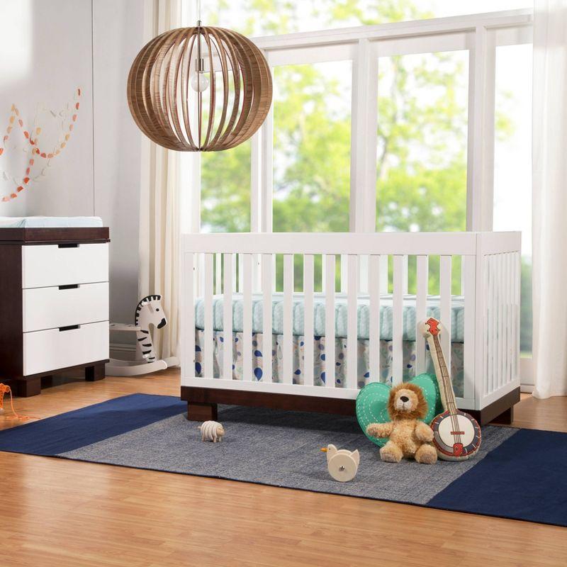 White Pine 3-in-1 Convertible Crib with Toddler Bed Kit