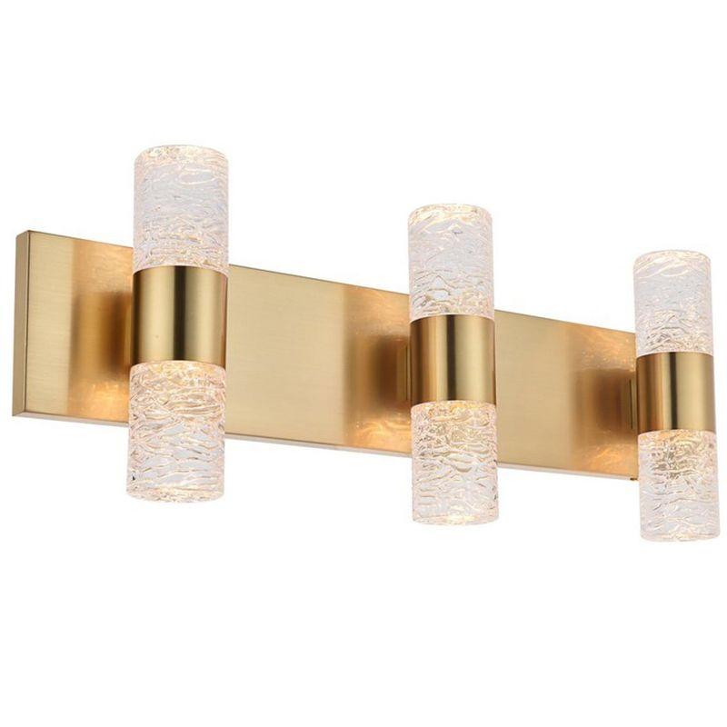 Elegant Lighting Vega 6 light Gold LED Wall Sconce