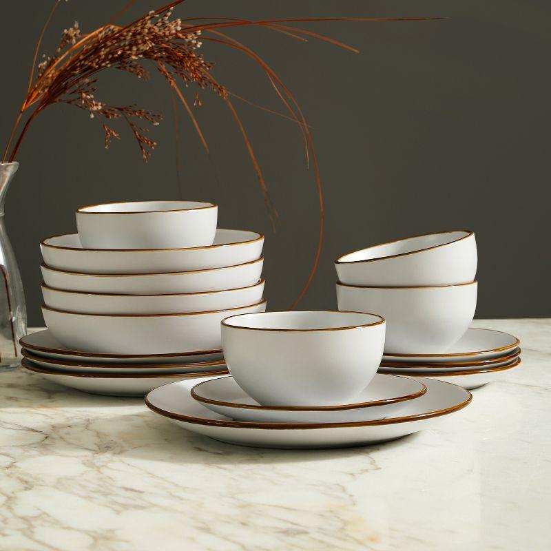 Stone Lain Brasa 32-Piece Dinnerware Set Stoneware