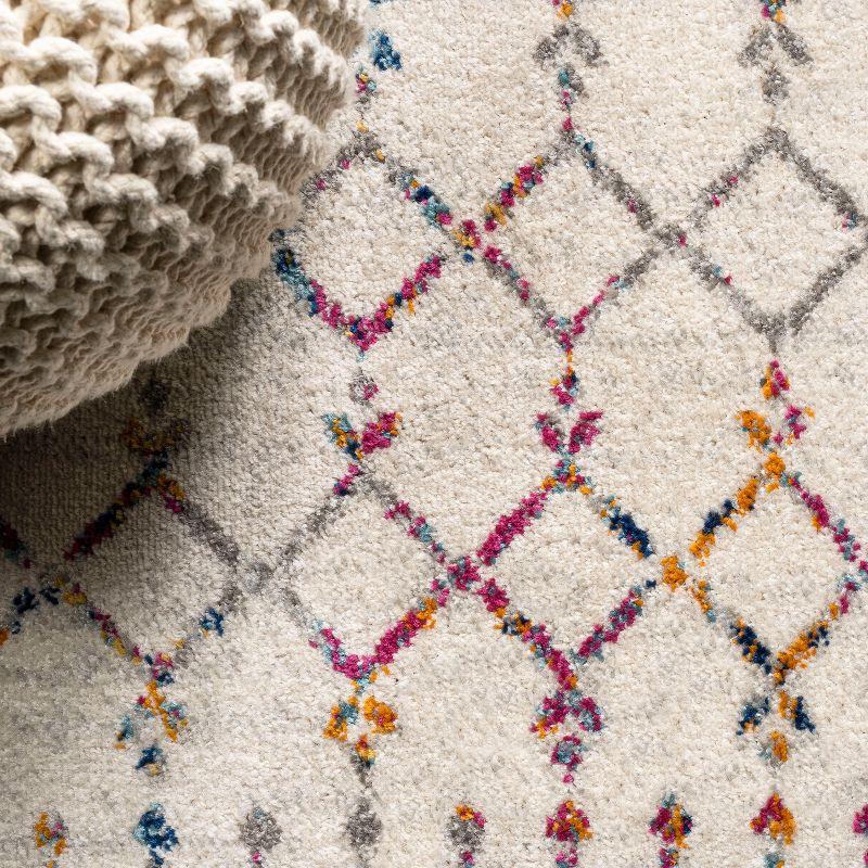 Moroccan Hype Boho Vintage Diamond Area Rug - JONATHAN Y