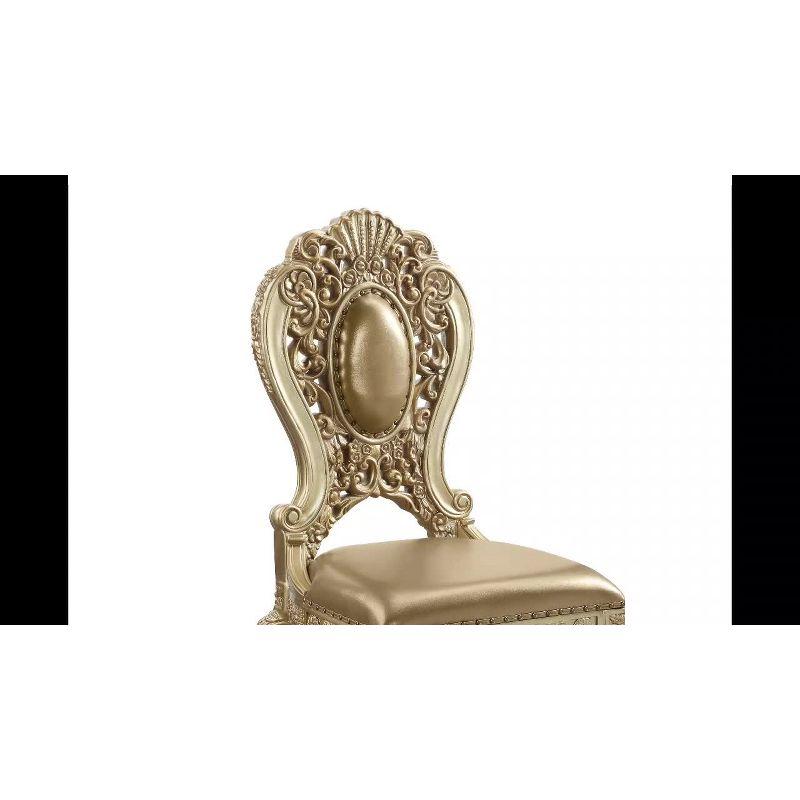 Nelds Side Chair in Gold