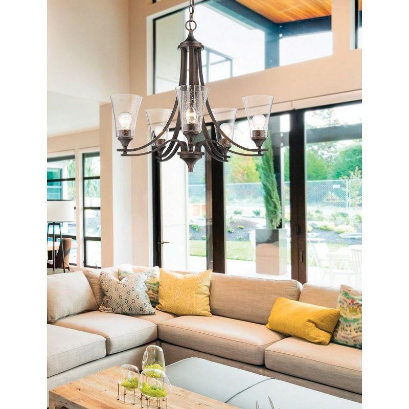 Millennium Lighting Natalie 5 - Light Chandelier in  Modern Gold