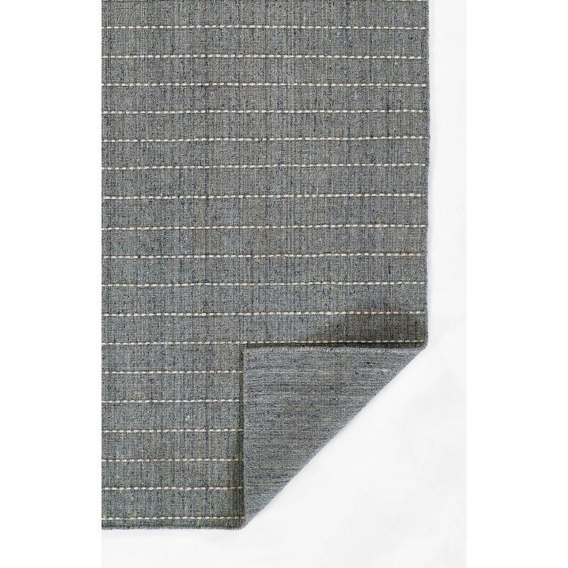 Kofi Wool Rug - Blue / 5' x 8'