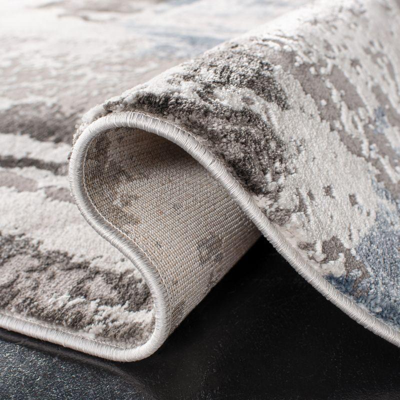 Craft CFT820 Loomed Indoor Area Rug - Grey/Blue - 4'x4' - Safavieh