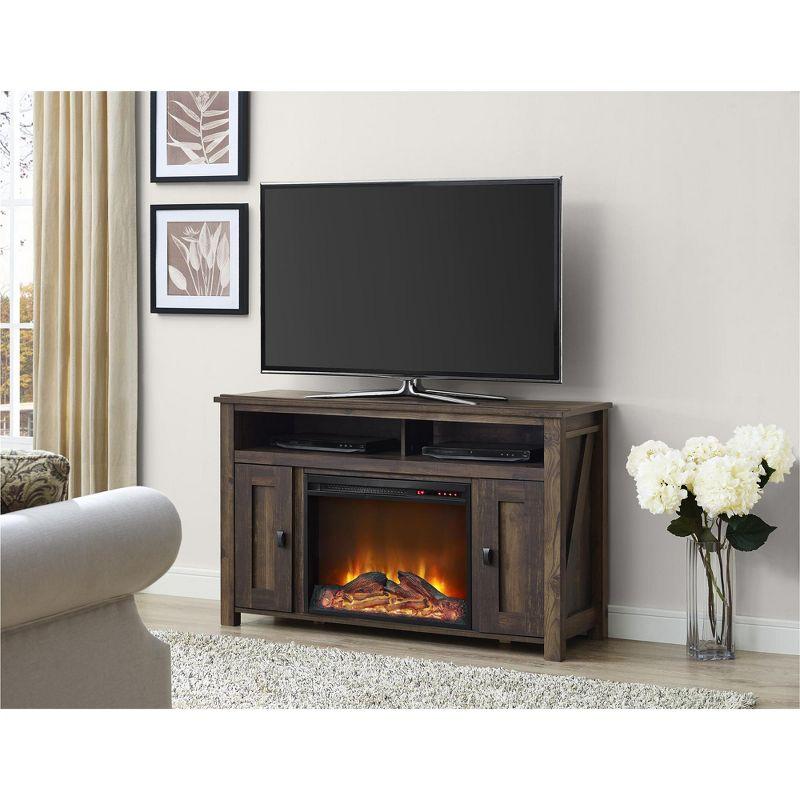 Ameriwood Home Farmington Electric Fireplace TV Console for TVs up to 50"