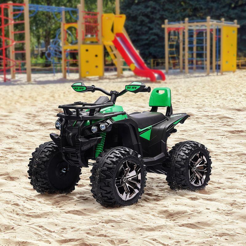 Aosom 12 Volt 1 Seater All-Terrain Vehicles Battery Powered Ride On