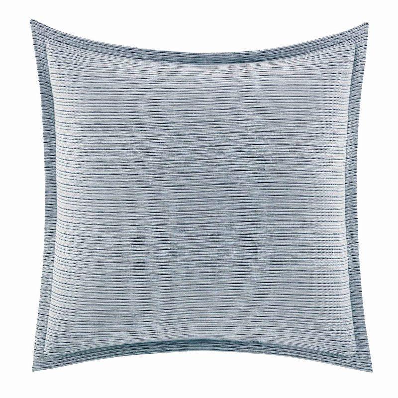 Nautical Blue Cotton Polyester Euro Sham