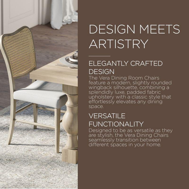 Maven Lane Maven Lane Vera Classical Wooden Dining Chair (Set of 2)