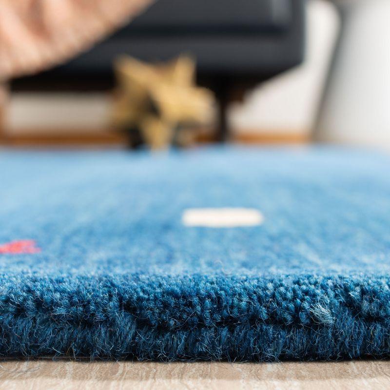 Himalaya HIM563 Handmade Area Rug - 8'x10' - Blue - Safavieh