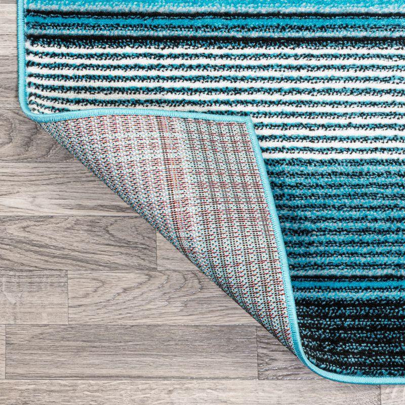 Duxbury Gradient Ticking Striped Area Rug - JONATHAN Y