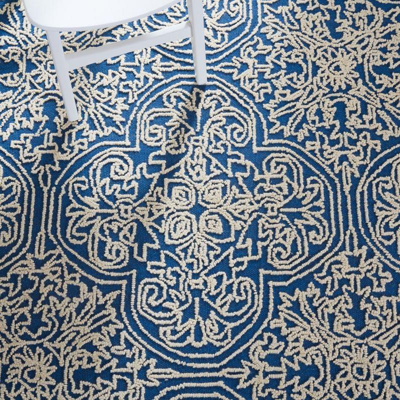 Trace TRC101 Hand Tufted Indoor Accent Rug - Blue/Ivory - 3'x5' - Safavieh