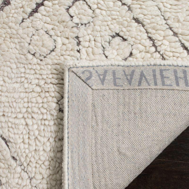 Casablanca CSB212 Hand Tufted Indoor Area Rug - Ivory/Multi - 5'x8' - Safavieh