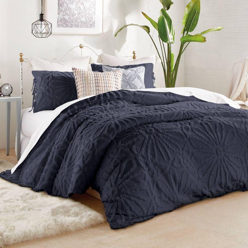 Peri Home Peri Home Chenille Medallion 3 Piece Comforter Set