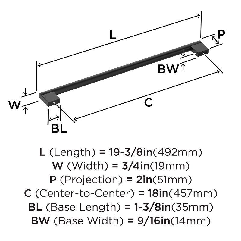 Amerock Versa Appliance Pull